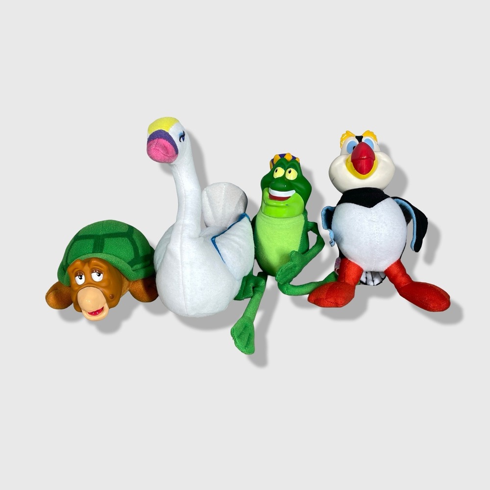 The Swan Princess Plush Lot Unisex OS Multicolor Vintage 90s Movie Kidcore